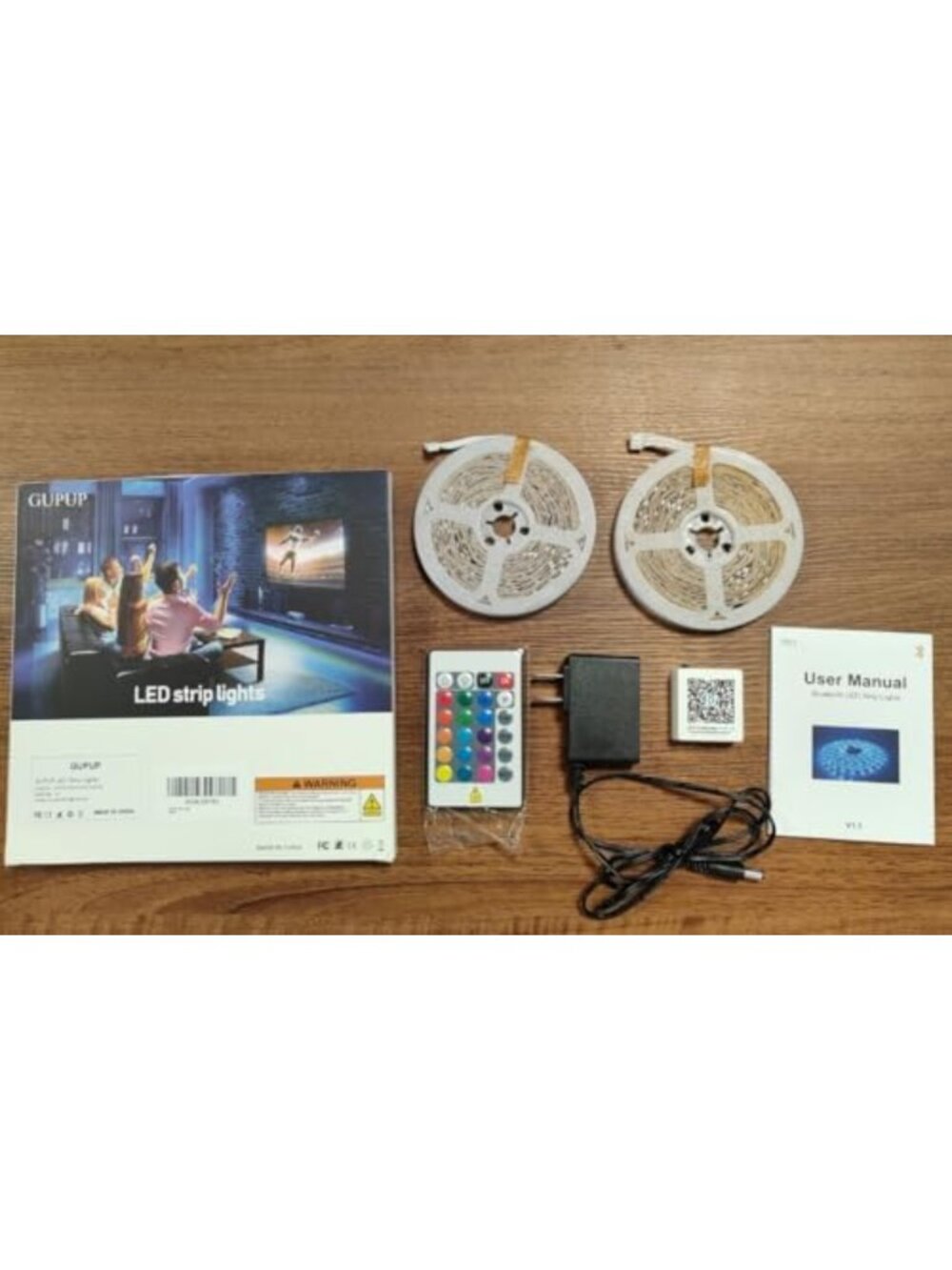 100FT LED Strip Lights, RGB Color Changing Rope Light, Bluetooth App Control - Picture 3 of 6